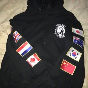 Hypland worldwide hoodie size small